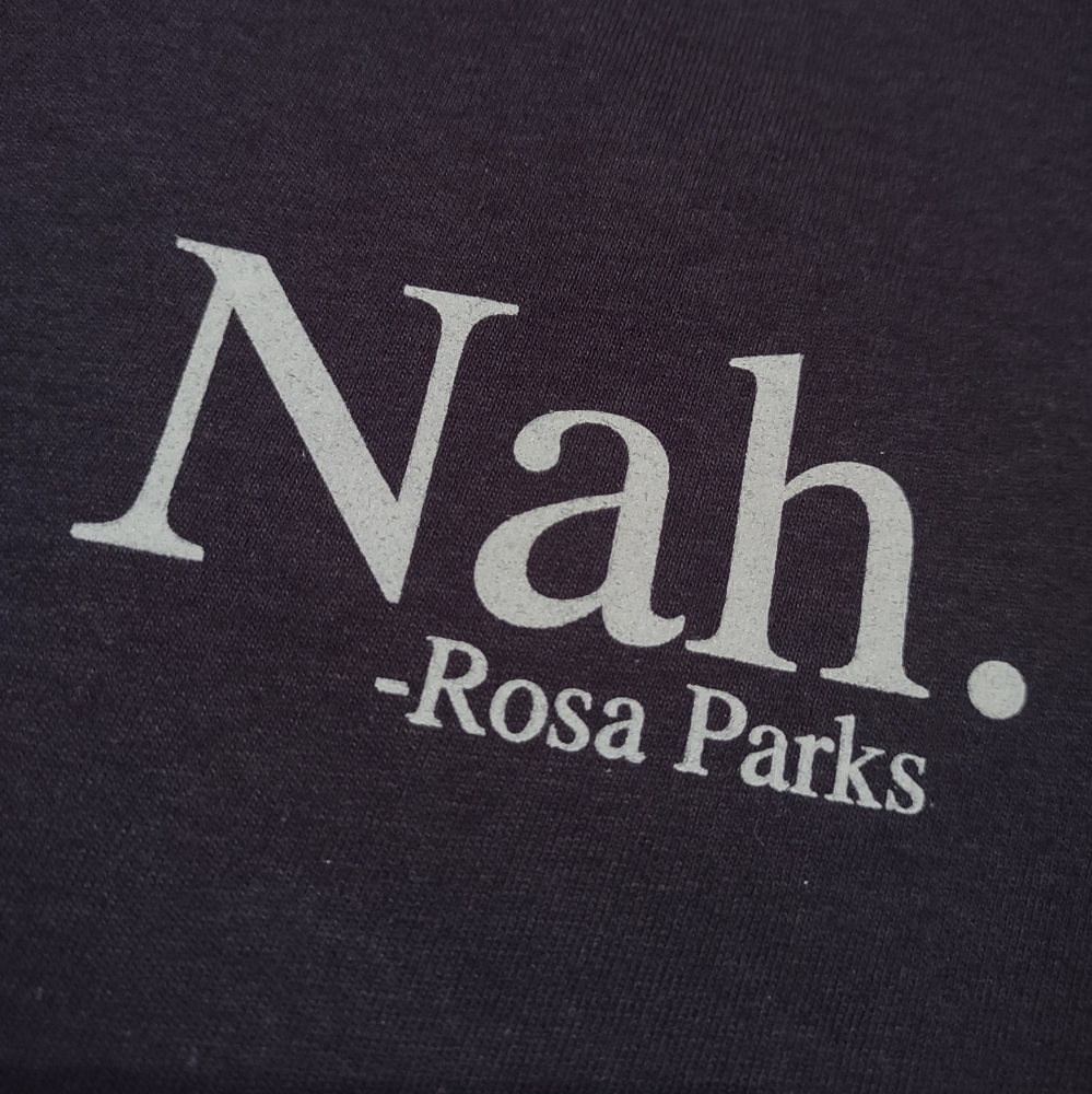 NWT ' Nah 'Rosa Parks Black Tee Men's Medium '